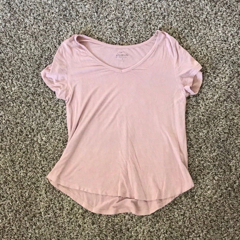 Pink tee